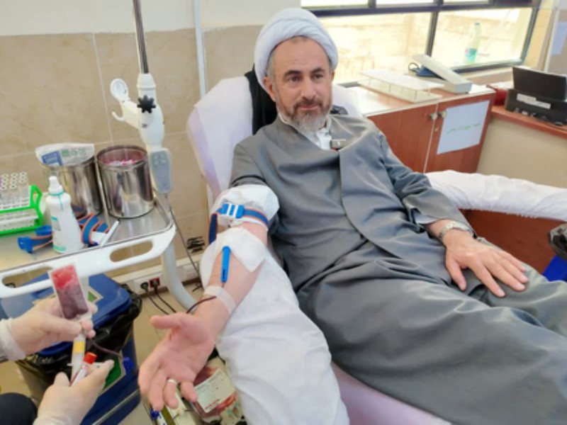 اهدای خون تجلی ایمان و کرامت انسانی است
