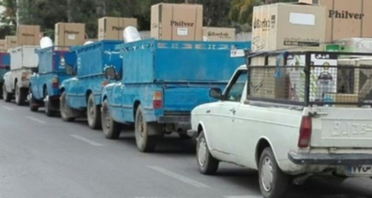 اهدا 55 سری جهیزیه به نوعروسان دهلرانی