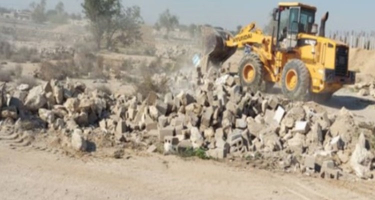 رفع تصرف ۷۳ هزار مترمربع از اراضی ملی ایلام