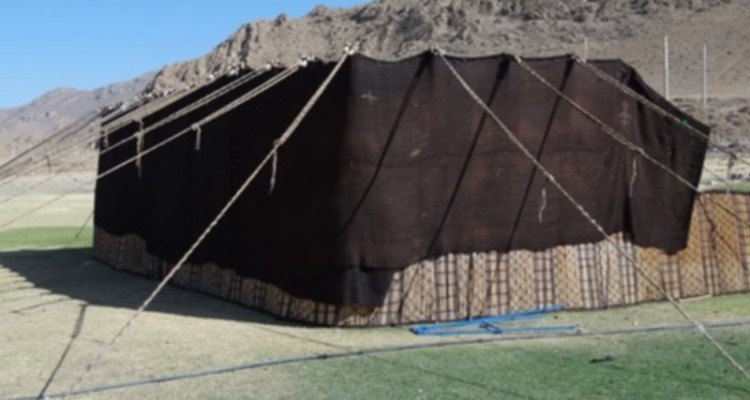 12 سیاه چادر در راستای معرفی ظرفیت‌های عشایر ایلام برپا شد