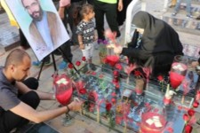 تحویل سال نو در جوار مزار شهید سپهبد حاج قاسم سلیمانی