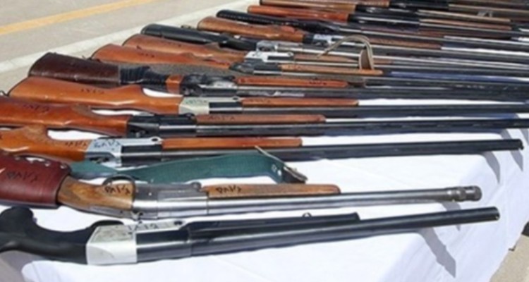 ۲۸ قبضه سلاح جنگی در «دهلران» کشف شد/ متواری شدن 2 نفر از متهمان شناسایی شده