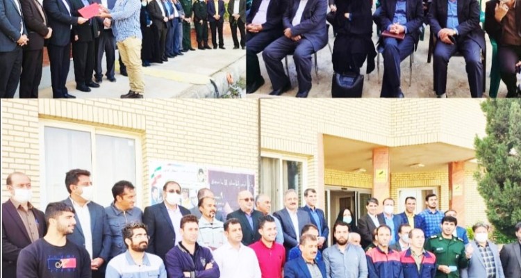 مراسم تجلیل از کارگران نمونه شهرستان ایوان