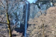 عکس/ نمایه پاییزی از بلندترین آبشار ایران