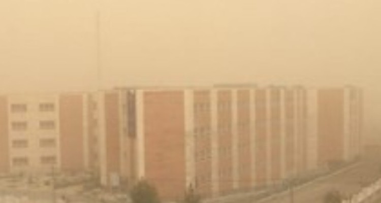 ورود توده جدید گرد و غبار به استان