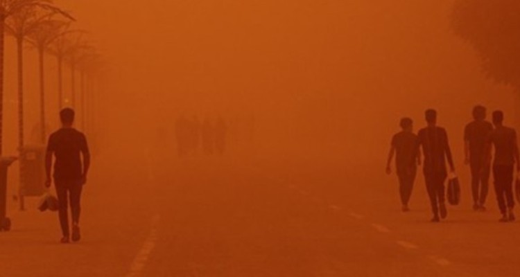 غلظت آلودگی در شهرستان مهران به ۵۷ برابر حد مجاز رسید