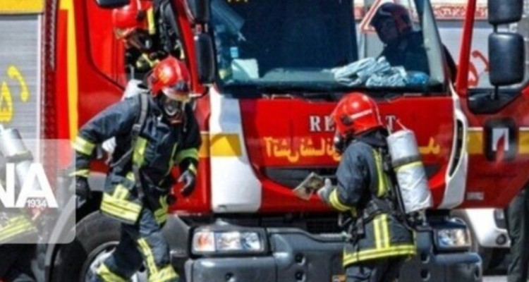 اعزام گروه های تخصصی آتش نشانی به ساختمان متروپل در آبادان