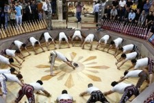 کلنگ زنی سالن زورخانه شهر ایلام