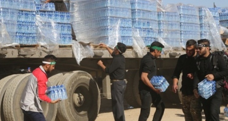 تأمین آب شرب مرز بین المللی مهران توسط ستاد اجرایی فرمان حضرت امام(ره) ایلام