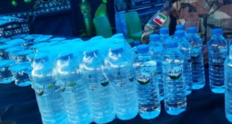 نظارت بر سلامت آشامیدنی زائران اربعین