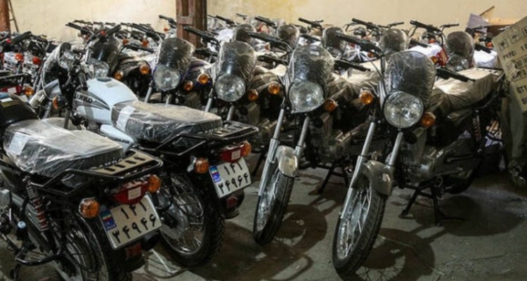 کشف ۲۷ دستگاه موتور سیکلت قاچاق در هلیلان