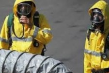 نشت تانکر ۲۸ هزار لیتری مواد شیمیایی در میدان امام حسین(ع) استان ایلام