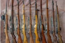 کشف و ضبط ۱۶ قبضه برنو در دهلران