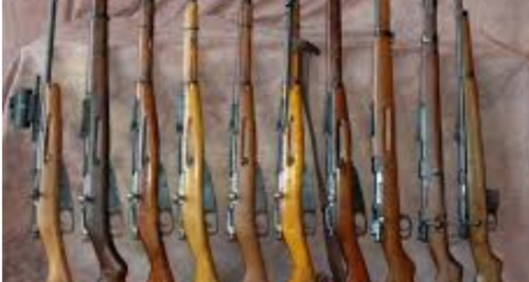 کشف و ضبط ۱۶ قبضه برنو در دهلران