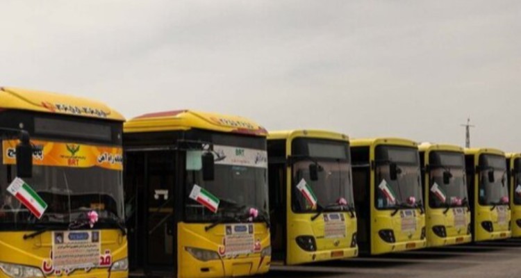 استقرار ۸ هزار دستگاه اتوبوس برای جابه جایی در مرز مهران