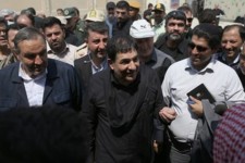 بازدید معاون اول رئیس جمهور از مرز مهران