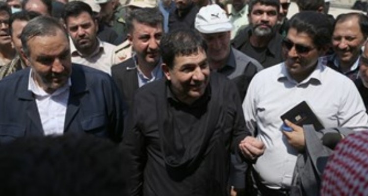 بازدید معاون اول رئیس جمهور از مرز مهران