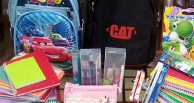 توزیع بیش از ۲ هزار لوازم تحصیلی بین دانش آموزان نیازمند ایلامی