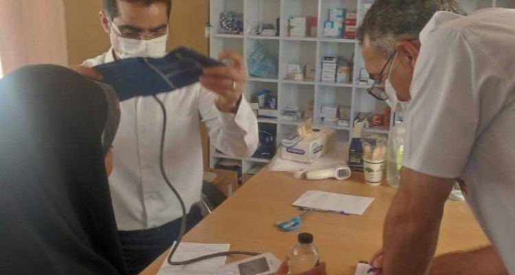 ارائه بیش از ۲ هزار خدمت بهداشتی و درمانی به زائرین اربعین