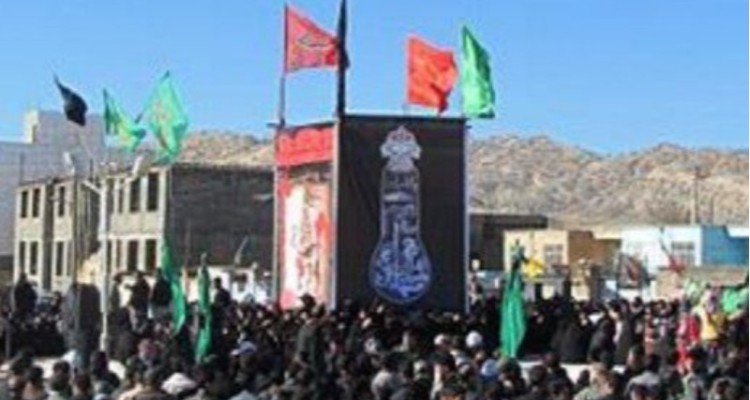 برگزاری مراسم سنتی”چمر” در پایانه برکت مرز مهران