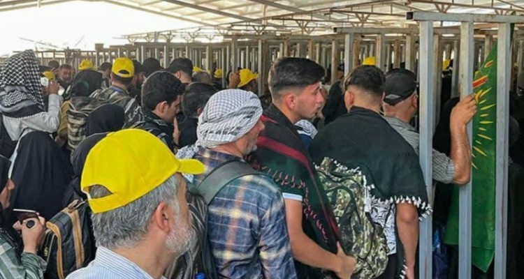 تردد 128 هزار مسافر از مرز مهران/ انتقال از مرز مهران به سهولت در حال انجام است