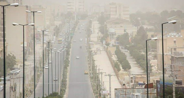 پیش بینی احتمال گرد و غبار در ایلام