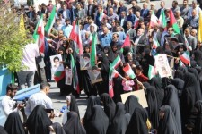 اجتماع ایلامیان در حمایت از عملیات مقتدرانه سپاه پاسداران در حمله به رژیم صهیونیستی