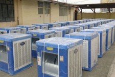 توزیع 46 دستگاه کولر آبی بین مددجویان کمیته امداد شهرستان ایوان