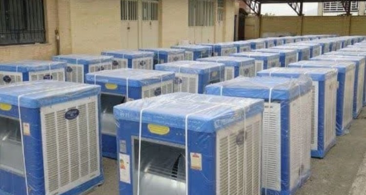 توزیع 46 دستگاه کولر آبی بین مددجویان کمیته امداد شهرستان ایوان