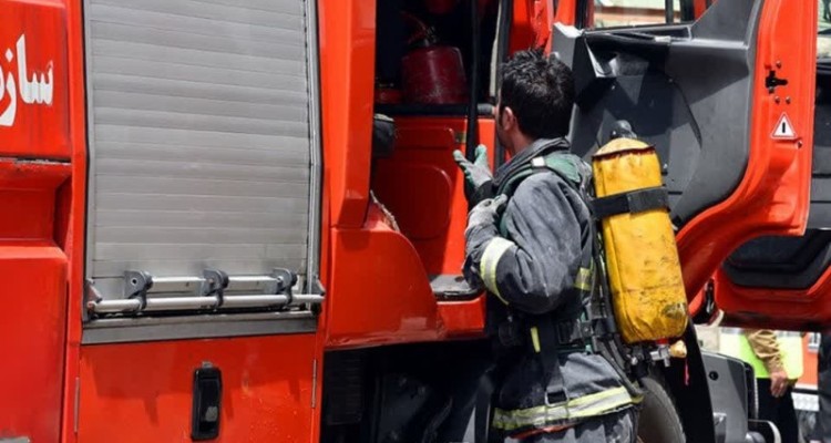 نجات جان سه شهروند گرفتار در شعله های آتش