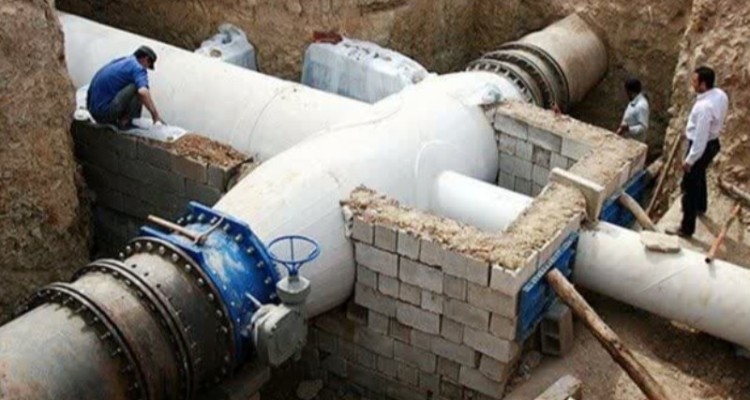 اجرا 61 هزار متر توسعه شبکه آبرسانی در ایلام