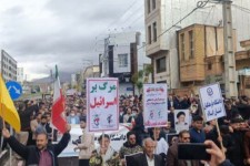 شعار امروز مردم ایران یک خشم مقدس در برابر جنایتکاران است