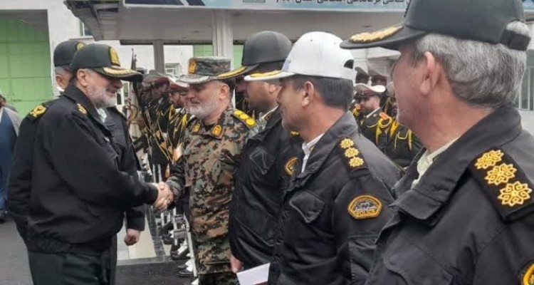 فرمانده فراجا وارد ایلام شد