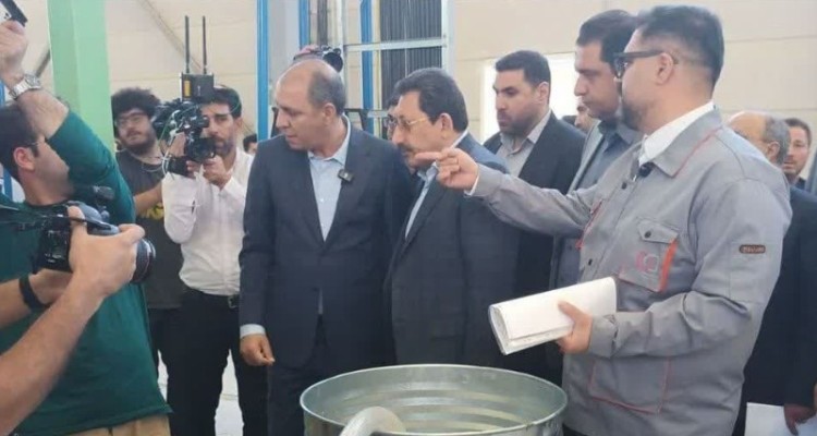 کارخانه تولید کاغذ سنگی چرداول افتتاح شد