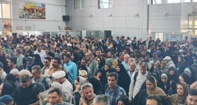20 هزار زائر از مرز مهران تردد کردند