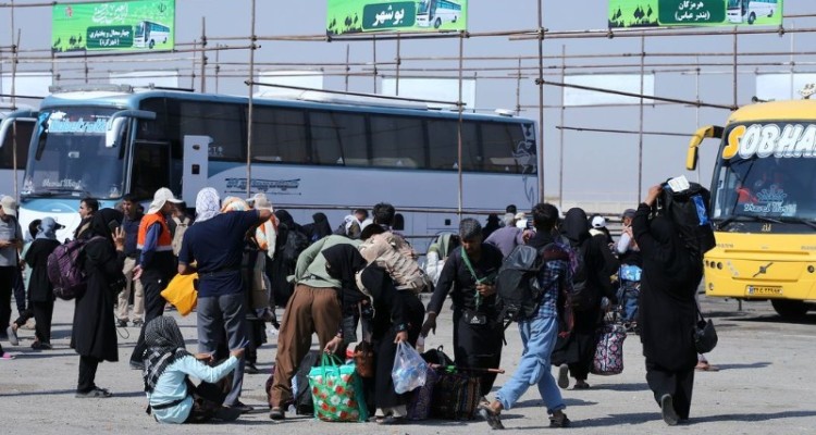 21 هزار زائر از مرز مهران وارد کشور شدند