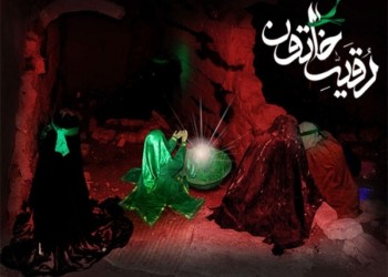عکس/ سوگواری شب سوم محرم در مسجد کوثر ایلام