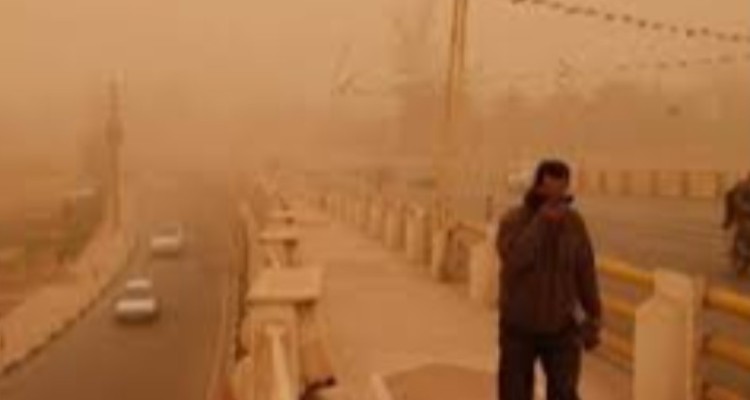 تشکیل و نفوذ ریزگردها به استان ایلام