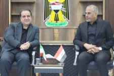 سفر استاندار ایلام به استان واسط عراق