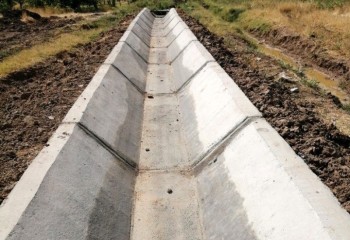 احداث کانال‌های کشاورزی، راهکاری برای جلوگیری از هدررفت آب