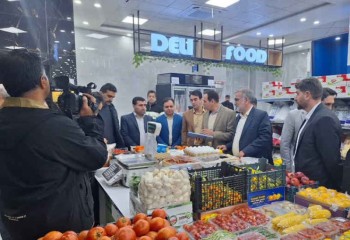 اجرای گشت مشترک نظارت بر بازار با حضور فرماندار