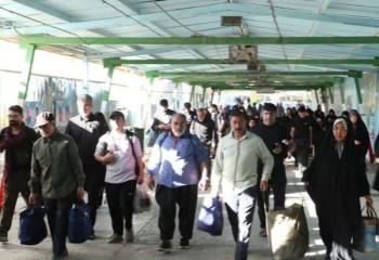 ثبت  تردد 950 هزار نفر از گذرگاه مهران