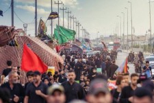 فیلم/ ما تشنه عشقیم و شنیدیم که گفتند رفع عطش عشق فقط نام " حسین" است