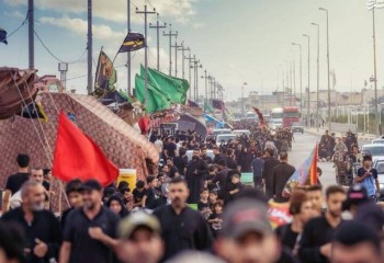 فیلم/ ما تشنه عشقیم و شنیدیم که گفتند رفع عطش عشق فقط نام " حسین" است