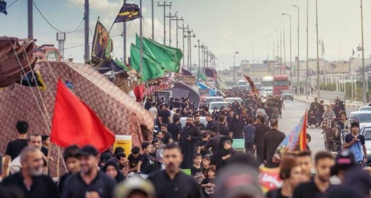فیلم/ ما تشنه عشقیم و شنیدیم که گفتند رفع عطش عشق فقط نام " حسین" است