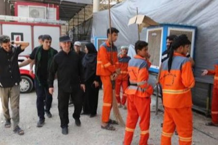 200 نیرو شهرداری های معین در مهران مستقر شدند