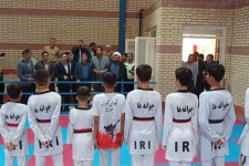 افتتاح سالن ورزشی سرابله پس از ۸ سال