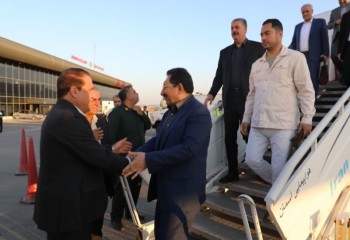 وزیر صمت وارد ایلام شد