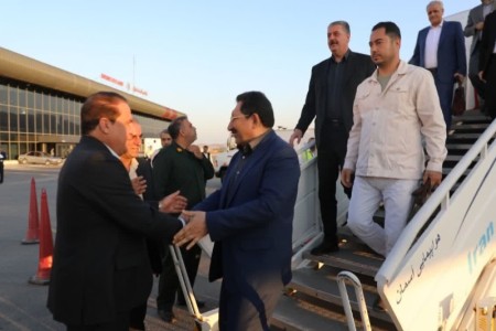 وزیر صمت وارد ایلام شد
