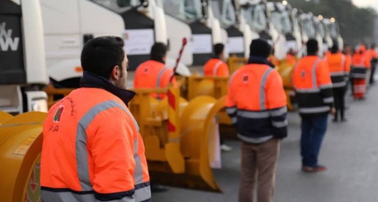 آمادگی بیش از ۲۵۰ دستگاه ماشین‌آلات برای مقابله با تبعات احتمالی بارش‌ها